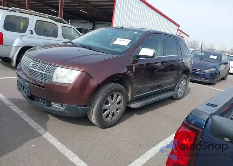 2009 Lincoln Mkx z USA, uszkodzony, nr VIN 2LMDU68C89BJ00253